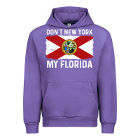 Tulip don't new york my florida vintage flag funny saying gift Urban Hoodie - linhVisuals