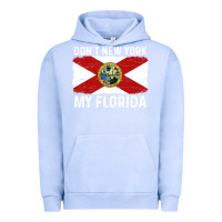 Pigment Grape Ice don't new york my florida vintage flag funny saying gift Urban Hoodie - linhVisuals