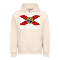 Sandshell don't new york my florida vintage flag funny saying gift Urban Hoodie - linhVisuals