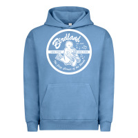 Pigment Pebble Blue birdland jazz club Urban Hoodie - linhVisuals