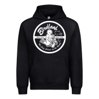 Black birdland jazz club Urban Hoodie - linhVisuals