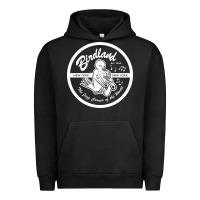 Pigment Black birdland jazz club Urban Hoodie - linhVisuals