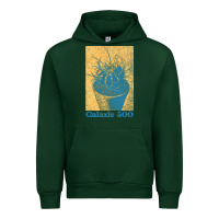 Forest Green galaxie 500 retro vintage look fan design Urban Hoodie - linhVisuals