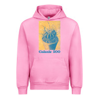 Fuchsia Pink galaxie 500 retro vintage look fan design Urban Hoodie - linhVisuals