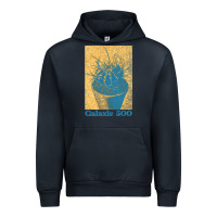 Navy galaxie 500 retro vintage look fan design Urban Hoodie - linhVisuals
