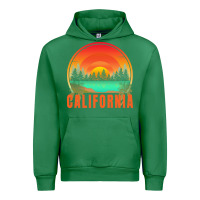 Emerald california t  shirt california sunset vintage trees scenery t  shirt Urban Hoodie - linhVisuals