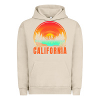Pigment French Oak california t  shirt california sunset vintage trees scenery t  shirt Urban Hoodie - linhVisuals