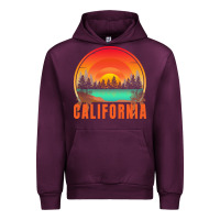 Mauve Wine california t  shirt california sunset vintage trees scenery t  shirt Urban Hoodie - linhVisuals
