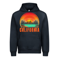 Navy california t  shirt california sunset vintage trees scenery t  shirt Urban Hoodie - linhVisuals