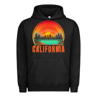 Pigment Black california t  shirt california sunset vintage trees scenery t  shirt Urban Hoodie - linhVisuals