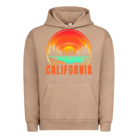 Pigment Burro california t  shirt california sunset vintage trees scenery t  shirt Urban Hoodie - linhVisuals