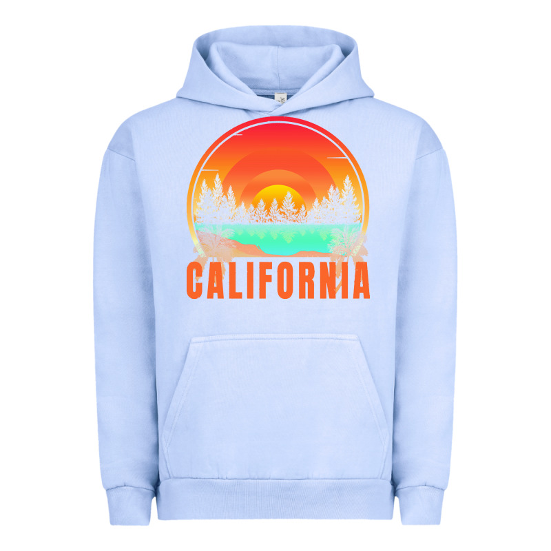 California T  Shirt California Sunset Vintage Trees Scenery T  Shirt Urban Hoodie by linhVisuals | Teevron