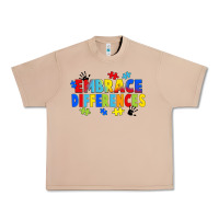 Burro Embrace differences Urban Heavy Tee - FaDigitalArtStudio
