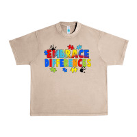 French Oak Embrace differences Urban Heavy Tee - FaDigitalArtStudio
