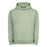 Pigment Oil Green flag of alaska Urban Hoodie - linhVisuals
