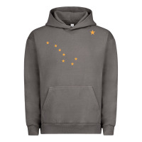 Pigment Tornado flag of alaska Urban Hoodie - linhVisuals