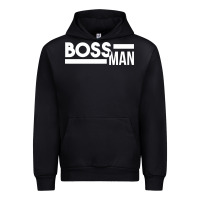 Black boss man Urban Hoodie - linhVisuals