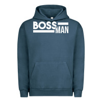 Pigment Midnight Navy boss man Urban Hoodie - linhVisuals