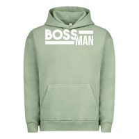 Pigment Oil Green boss man Urban Hoodie - linhVisuals