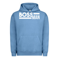 Pigment Pebble Blue boss man Urban Hoodie - linhVisuals