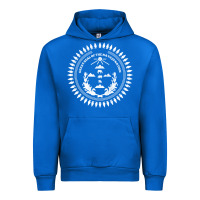 Cobalt great seal of the navajo nation faded style design Urban Hoodie - linhVisuals
