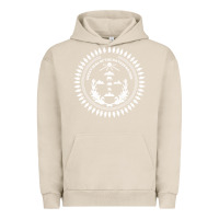 Pigment French Oak great seal of the navajo nation faded style design Urban Hoodie - linhVisuals