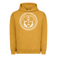Pigment Peanut Butter great seal of the navajo nation faded style design Urban Hoodie - linhVisuals