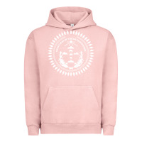 Pigment Salmon great seal of the navajo nation faded style design Urban Hoodie - linhVisuals