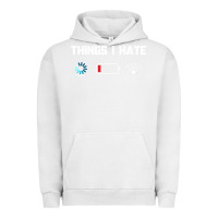 Pigment Lunar Rock funny things i hate low battery and wifi connection Urban Hoodie - linhVisuals