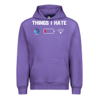 Tulip funny things i hate low battery and wifi connection Urban Hoodie - linhVisuals