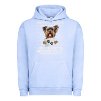 Pigment Grape Ice funny yorkie personal stalker yorkshire terrier  dog i will follow you Urban Hoodie - linhVisuals