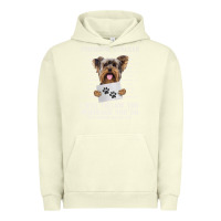 Pigment Pistachio funny yorkie personal stalker yorkshire terrier  dog i will follow you Urban Hoodie - linhVisuals