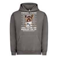 Pigment Tornado funny yorkie personal stalker yorkshire terrier  dog i will follow you Urban Hoodie - linhVisuals