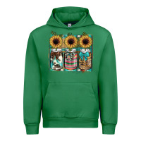 Emerald mason jar, sunflower Urban Hoodie - JahusDesignShop