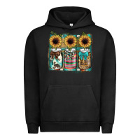 Pigment Black mason jar, sunflower Urban Hoodie - JahusDesignShop