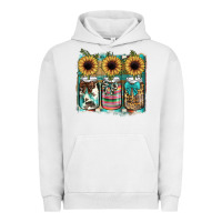 Pigment Lunar Rock mason jar, sunflower Urban Hoodie - JahusDesignShop