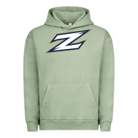 Pigment Oil Green akron zips-merch Urban Hoodie - linhVisuals