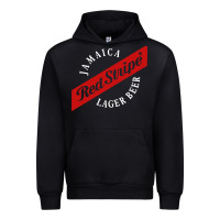 Black jamaica red stripe lager beer Urban Hoodie - linhVisuals