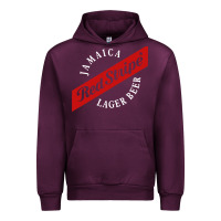 Mauve Wine jamaica red stripe lager beer Urban Hoodie - linhVisuals
