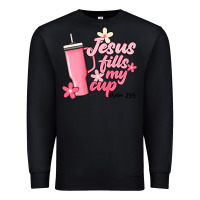 Black jesus fills my cup Premium Sweatshirt - JahusDesignShop