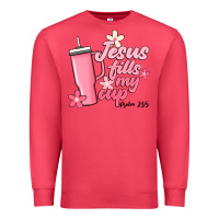 Cardinal jesus fills my cup Premium Sweatshirt - JahusDesignShop