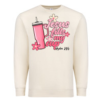 Sandshell jesus fills my cup Premium Sweatshirt - JahusDesignShop