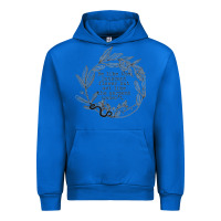 Cobalt Lady Macbeth Shakespeare Quote Urban Hoodie - linhVisuals