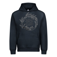 Navy Lady Macbeth Shakespeare Quote Urban Hoodie - linhVisuals