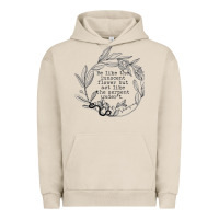 Pigment French Oak Lady Macbeth Shakespeare Quote Urban Hoodie - linhVisuals