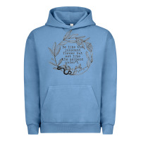 Pigment Pebble Blue Lady Macbeth Shakespeare Quote Urban Hoodie - linhVisuals