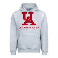 Heather Grey ursuline academy Urban Hoodie - linhVisuals