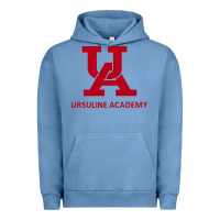 Pigment Pebble Blue ursuline academy Urban Hoodie - linhVisuals