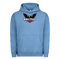 Pigment Pebble Blue team america Urban Hoodie - linhVisuals