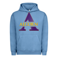 Pigment Pebble Blue Alcorn Athletics Urban Hoodie - linhVisuals